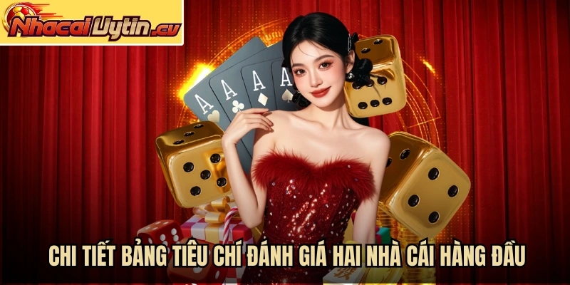 Chi tiết bảng tiêu chí đánh giá hai nhà cái hàng đầu
